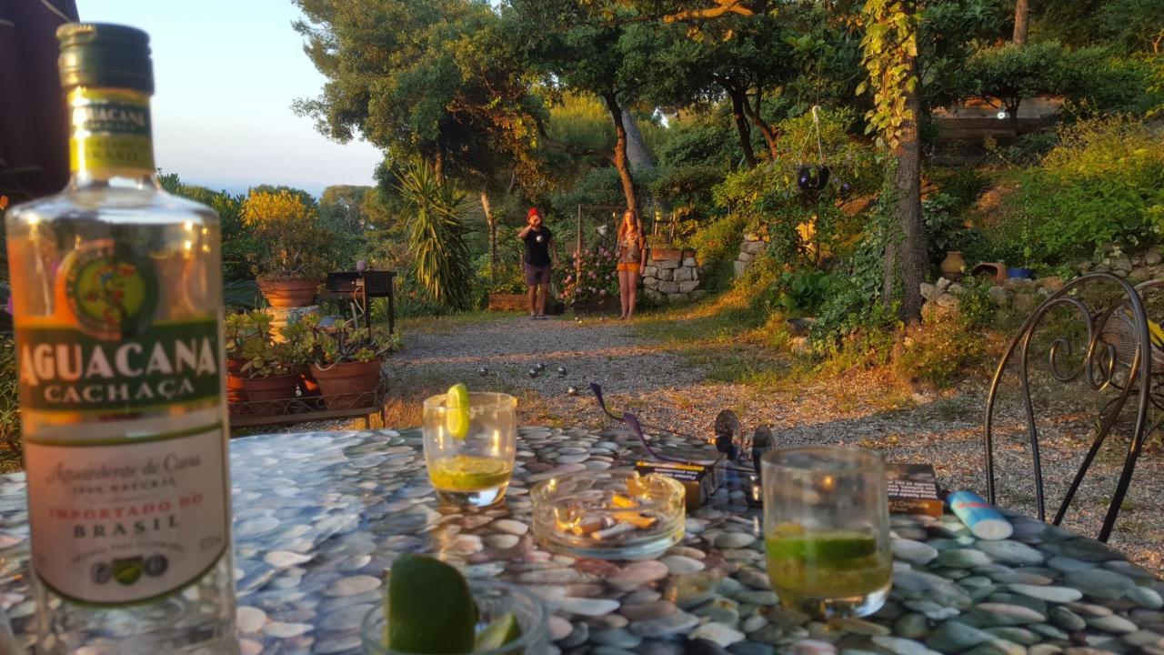 Magnifique "Gite De La Garoupe" Au Cap D'Antibes A 300M Des Plages Екстериор снимка