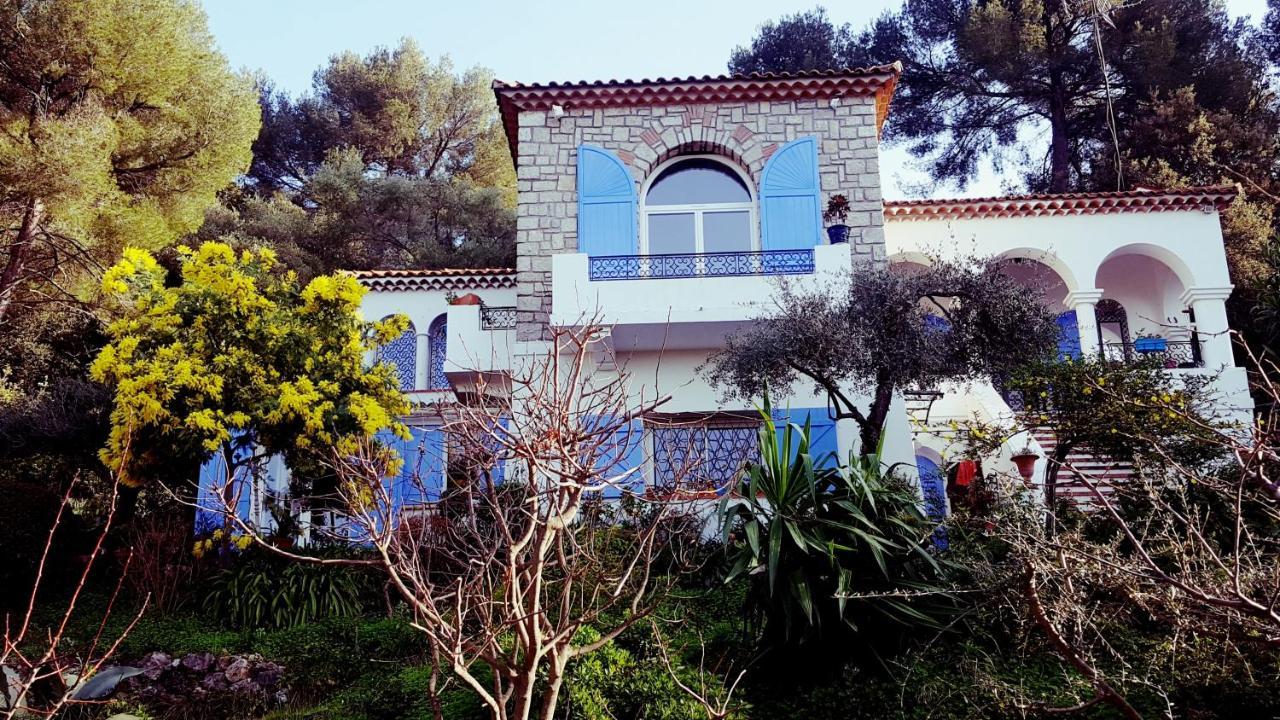 Magnifique "Gite De La Garoupe" Au Cap D'Antibes A 300M Des Plages Екстериор снимка